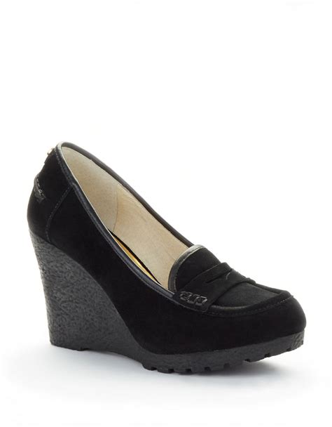 michael kors suede rory loafer wedge|Michael kors women loafers + FREE SHIPPING .